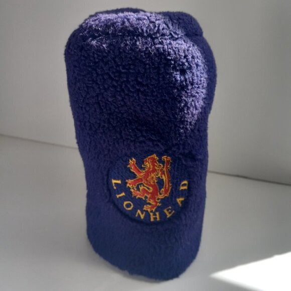 Lionhead 1 Wood Golf Club Cover Lionhead Golf & Country Club Royal Purple Fleece - Picture 3 of 9